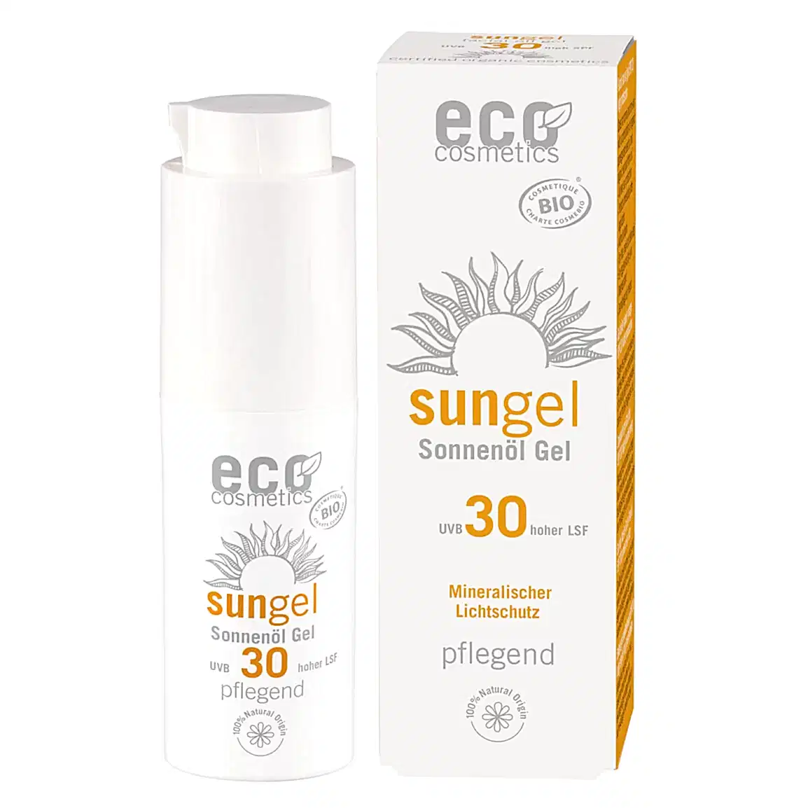 ECO Sonnenöl Gel Gesicht LSF 30